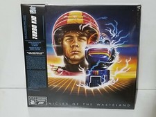SEALED TURBO KID SOUNDTRACK 2 LP 180 GRAM SILVER LIGHTNING VINYL DEATH WALTZ picture