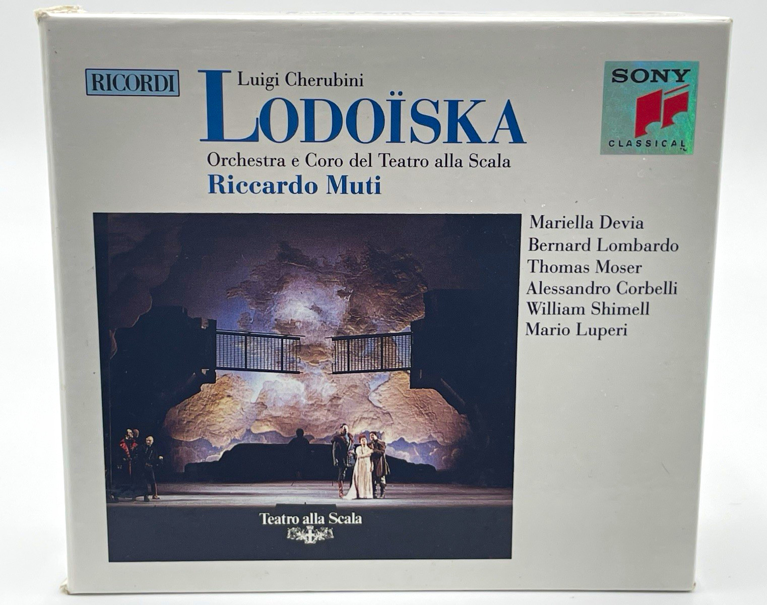 Cherubini: Lodoïska / Riccardo Muti, Teatro alla Scala (2CD, 1991 Sony)