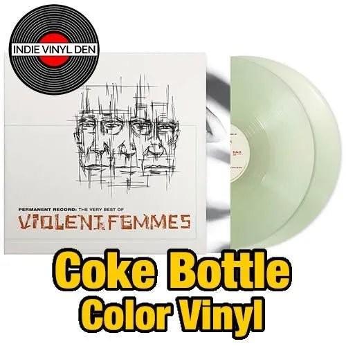 Violent Femmes - Permanent Record Very Best Of - Coke Bottle Clear Color Vinyl