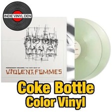Violent Femmes - Permanent Record Very Best Of - Coke Bottle Clear Color Vinyl picture