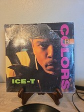 Ice-T Colors 12” Single Vinyl Record 1987 Original Vintage Retro picture