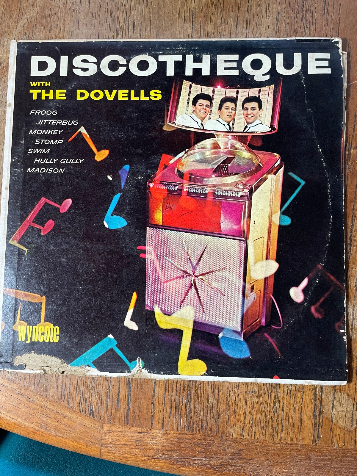 Discotheque with the Dovells Vinyl LP 1964 Mono W-9052 Rock Pop