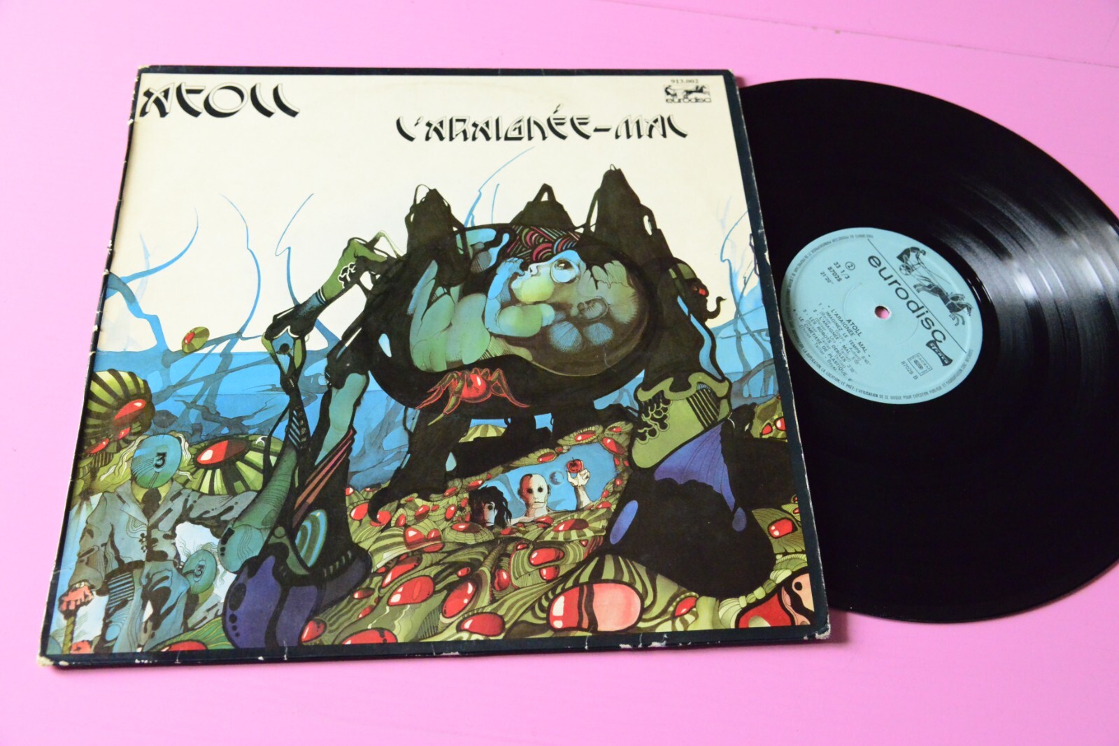Atoll LP L'Araignee Mal Orig France 1975