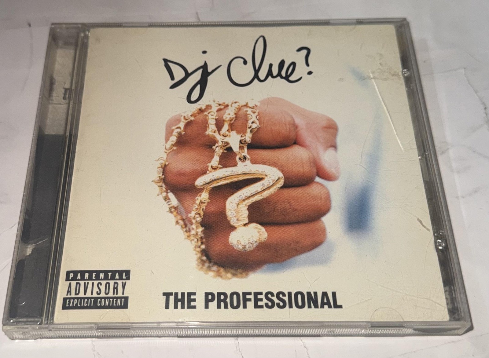 DJ Clue? CD The Professional Album 1998 Rap Hip Hop White Roc-A-Fella Explicit