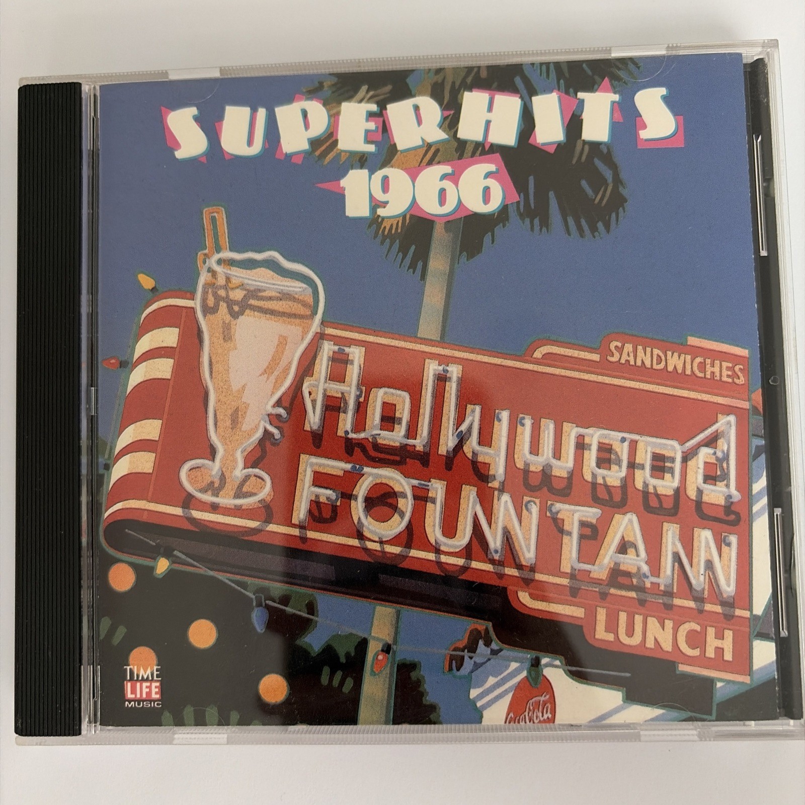 Various Artists – Superhits 1966 CD 1990 Time Life 60s Pop Rock Warner OPCD-2602