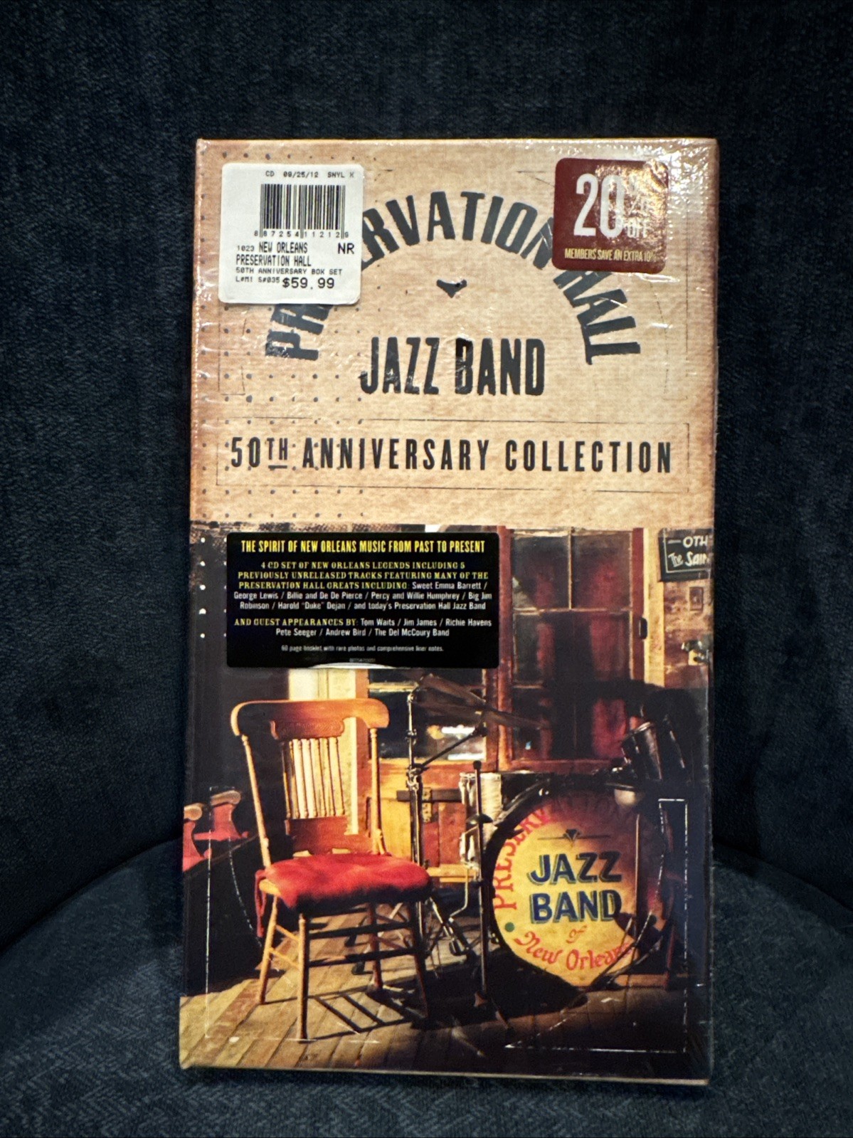 Preservation Hall Jazz Band 50th Anniversary Collection 4 CD Box Set New Sealed 