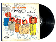 THE BIG SOUND OF JOHNNY AND THE HURRICANES  BIGTOP 12-1302 LP RECORD WALL HANGER picture