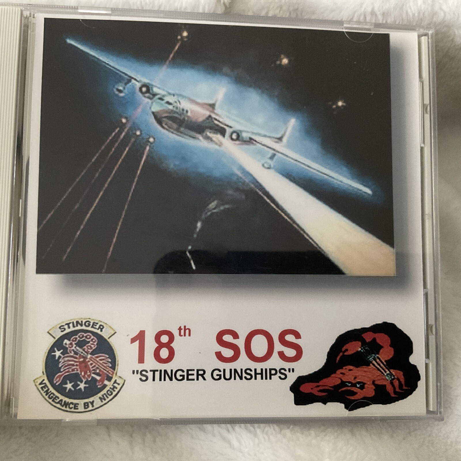 USAF 18th SOS STINGER GUNSHIP Audio CD Stinger Mission ‘72 Jolly Green Rocket +