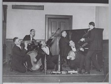 Allentown PA Roaring 20s Jazz Band Banjo Saxophone Violin 1920s - 1970s Photo picture