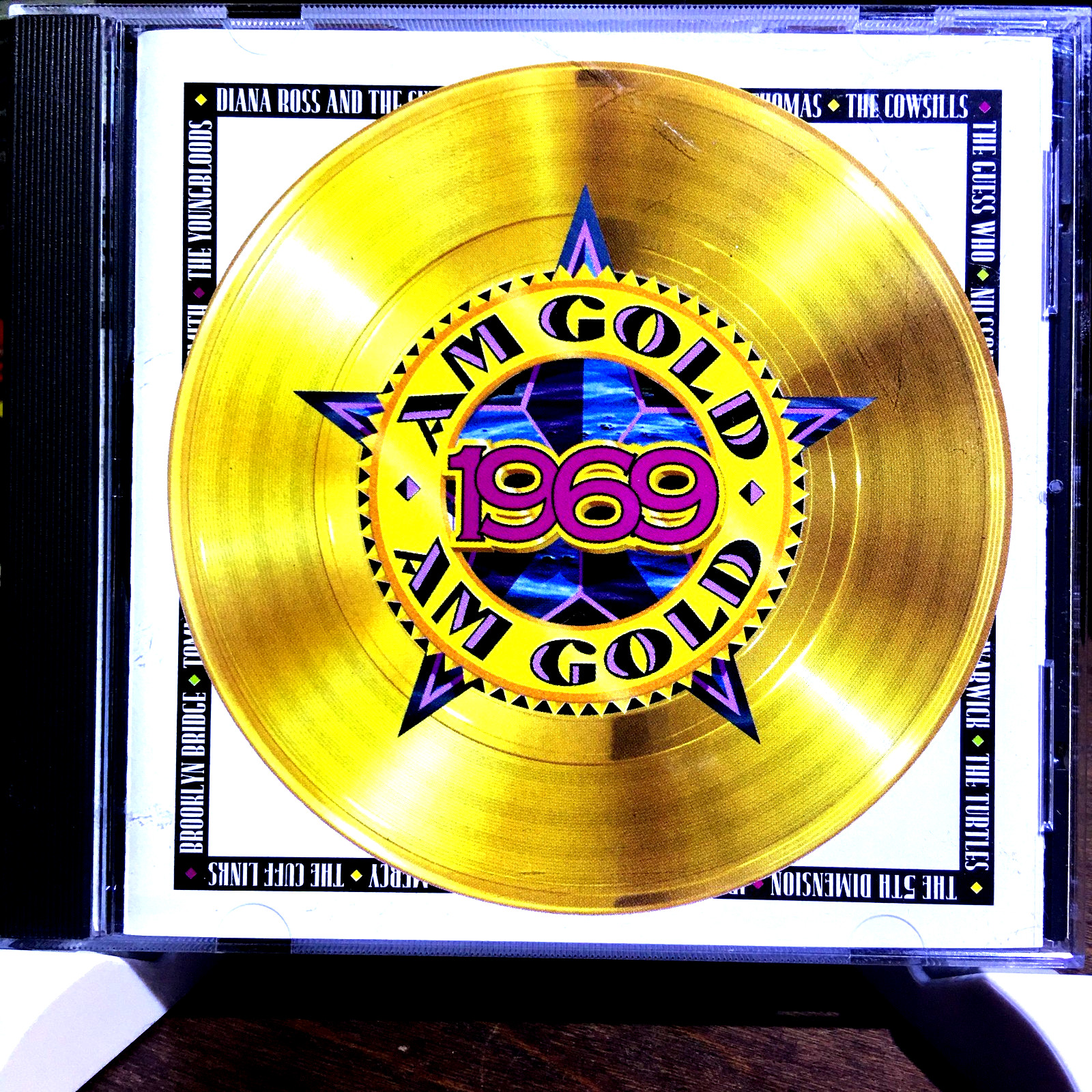 AM Gold 1969-TIME LIFE-B.J.Thomas,Turtles,Nilsson,Cowsills,5Th Dimension CD-Mint