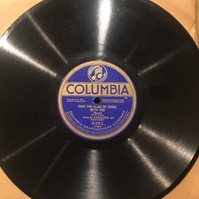 1908 HARRISON & ANTHONY 78 rpm COLUMBIA A242 Take The Name Of Jesus With You E picture