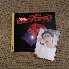 ATEEZ BEYOND ZERO ROCKY CD + DVD TYPE A ALBUM JAPAN OFFICIAL WITH SAN PHOTOCARD picture