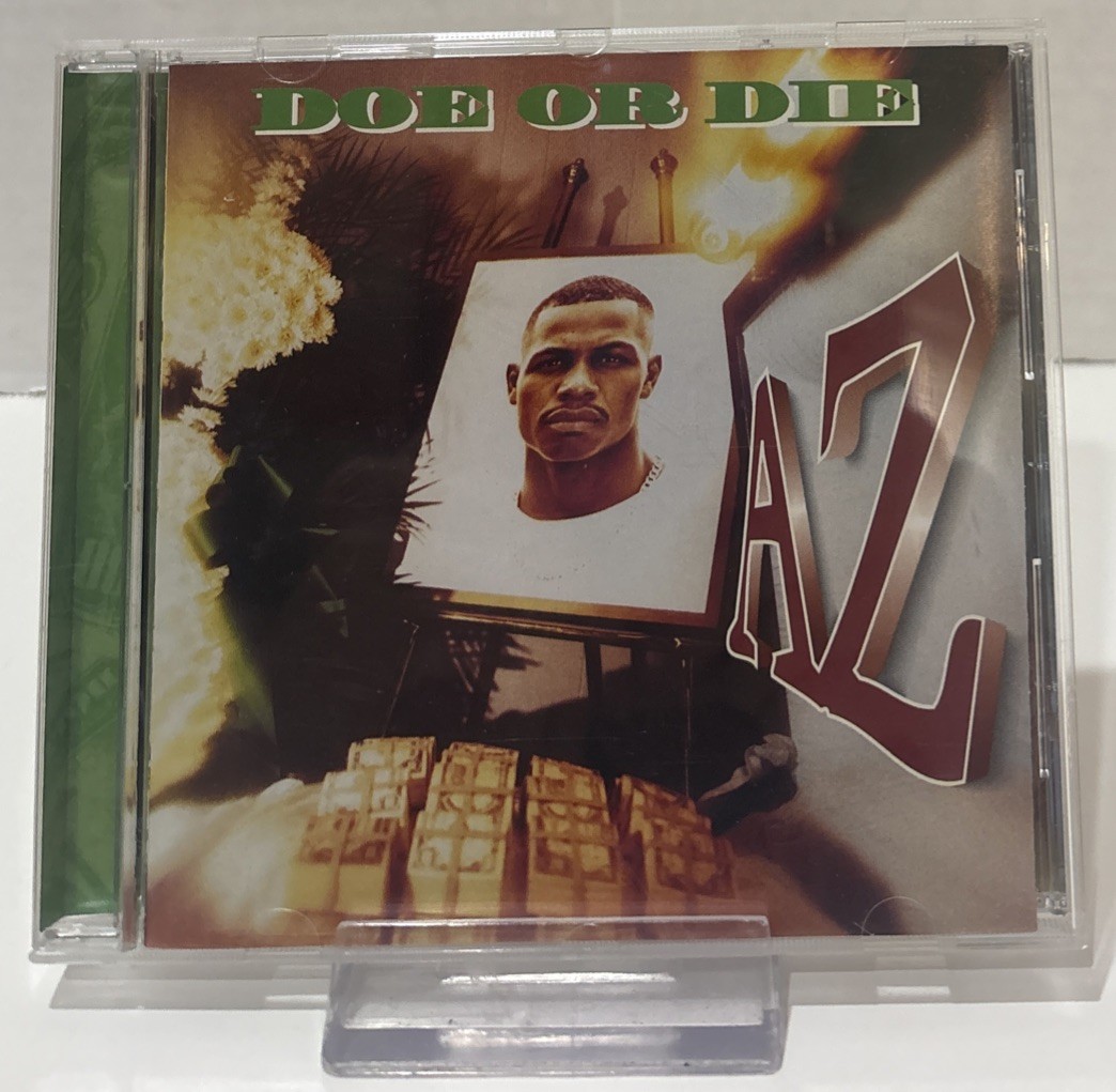 Rare Vintage Doe or Die by AZ 1995 Capitol Records CD - EAST COAST RAP Hip-Hop 