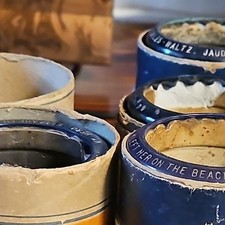 Lot of 10 Edison Blue Amberol Cylinder Records Original Tubes Antique 1912-1920 picture