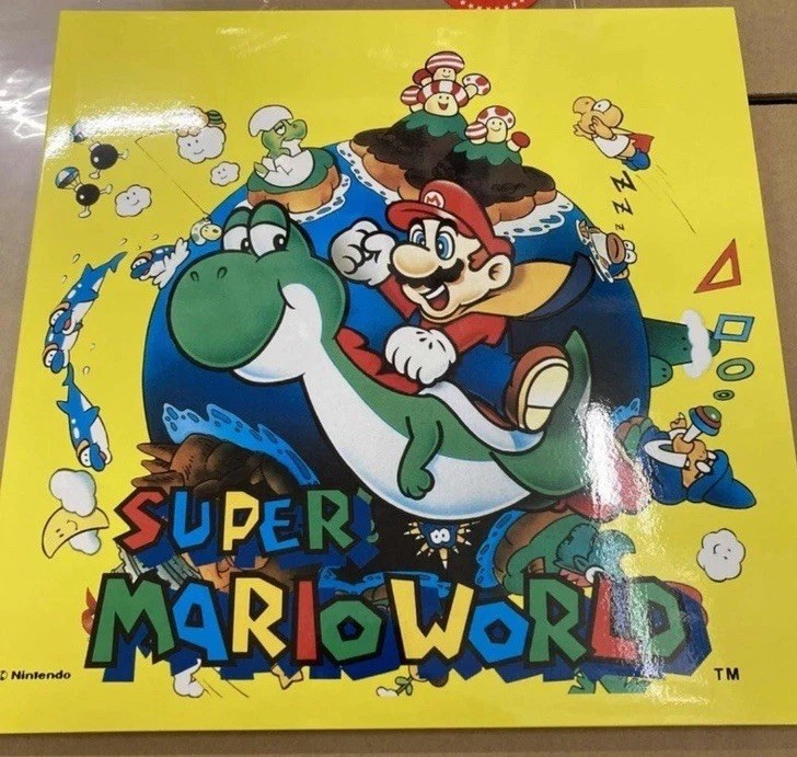 Super Mario World Soundtrack (WQJL195/97) 3LP Records USA Seller - New, In-Hand