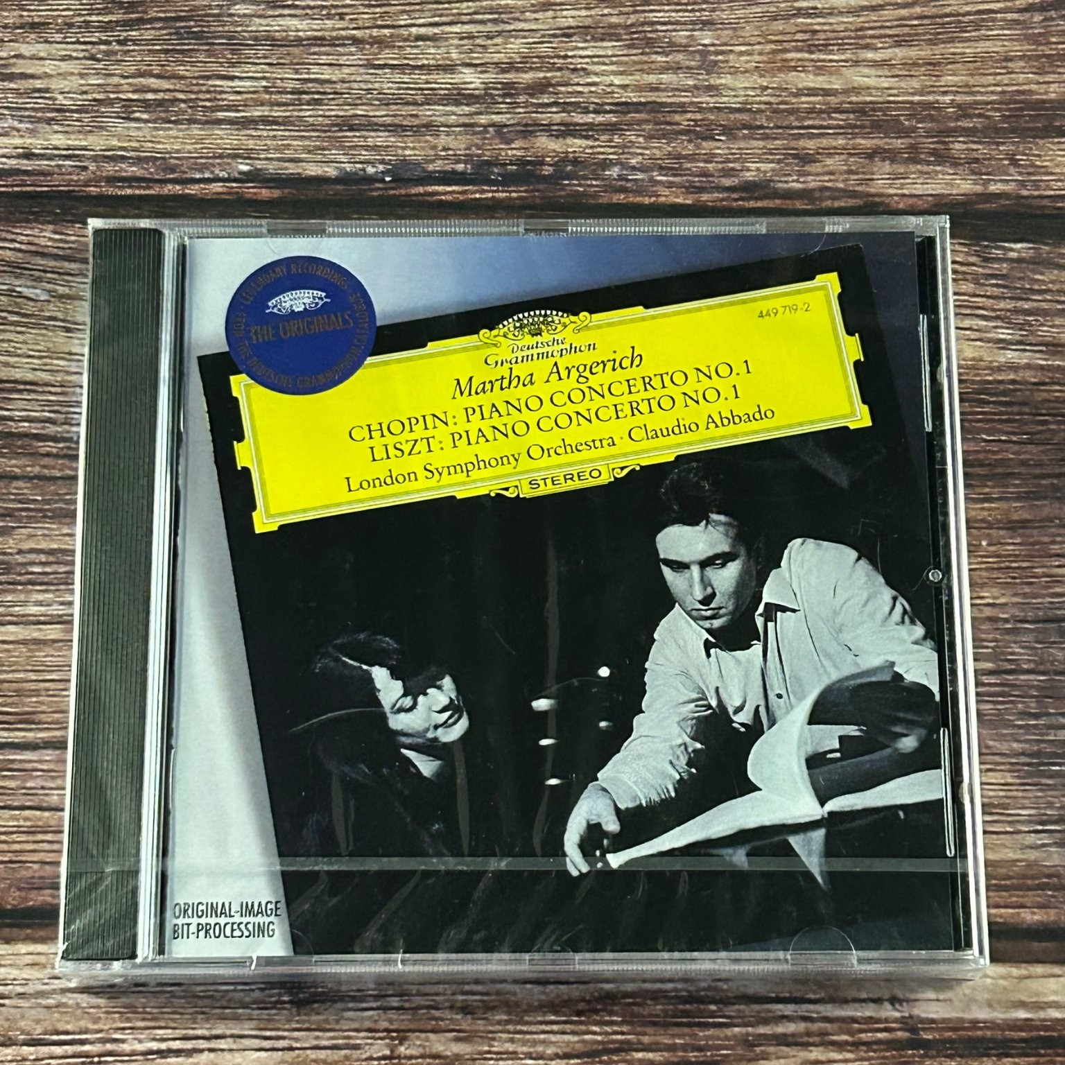 Argerich Chopin Liszt Piano Concertos No.1 CD 1996 Deutsche Grammophon Classical