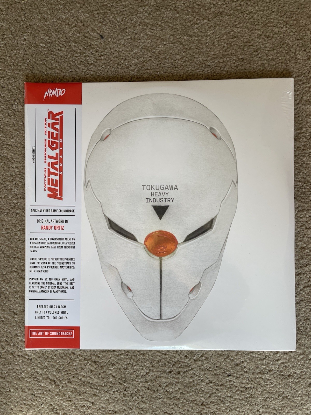 Mondo Metal Gear Solid Original Soundtrack - Grey Fox Vinyl - limited /1000 SDCC