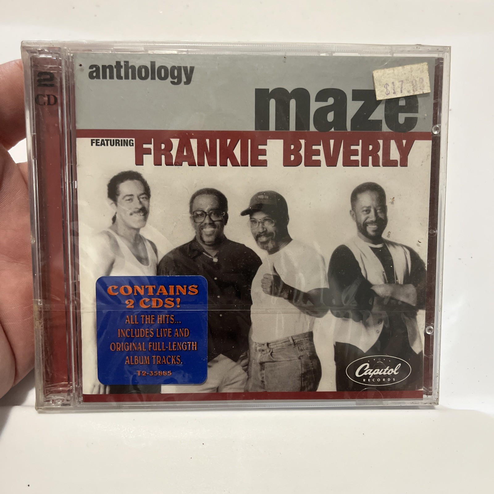 Anthology Maze Featuring Frankie Beverly Music CD 2 Discs New and Factory Sealed