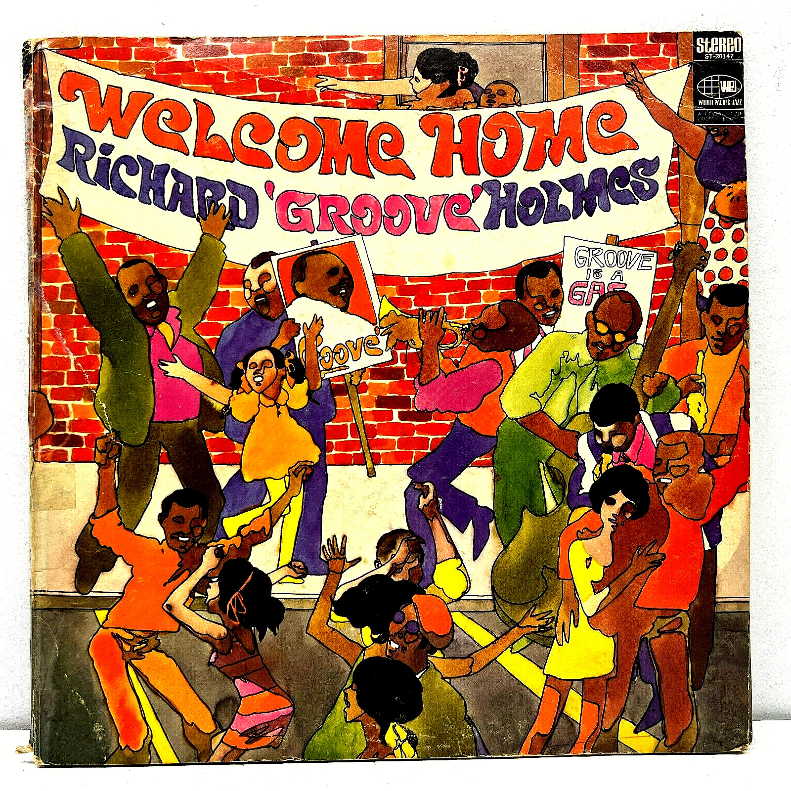 Richard Groove Holmes Welcome Home 1968 Vinyl World Pacific Jazz Records 1st Prs