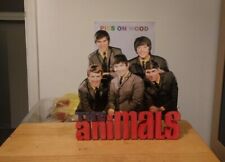 THE ANIMALS, HAND MADE WOODEN ORNAMENTAL FIGURE , picture
