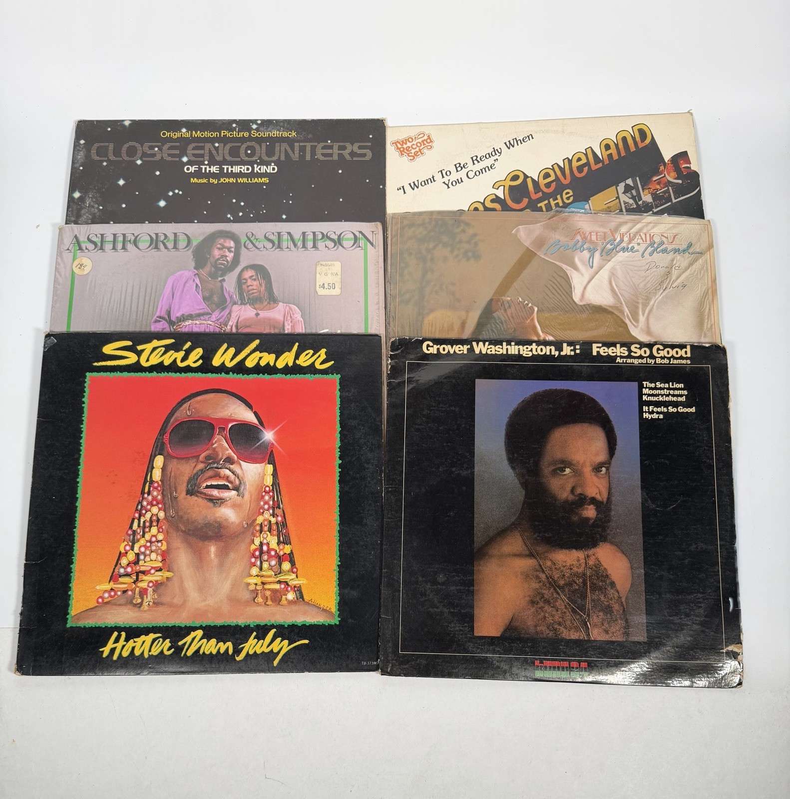 Vintage Soul Funk Jazz Vinyl Records Lot of 6 LPs