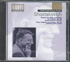 Shostakovich Plays Shostakovich Vol. 4 Revelation 1998 NEW & SEALED FREE DEL picture
