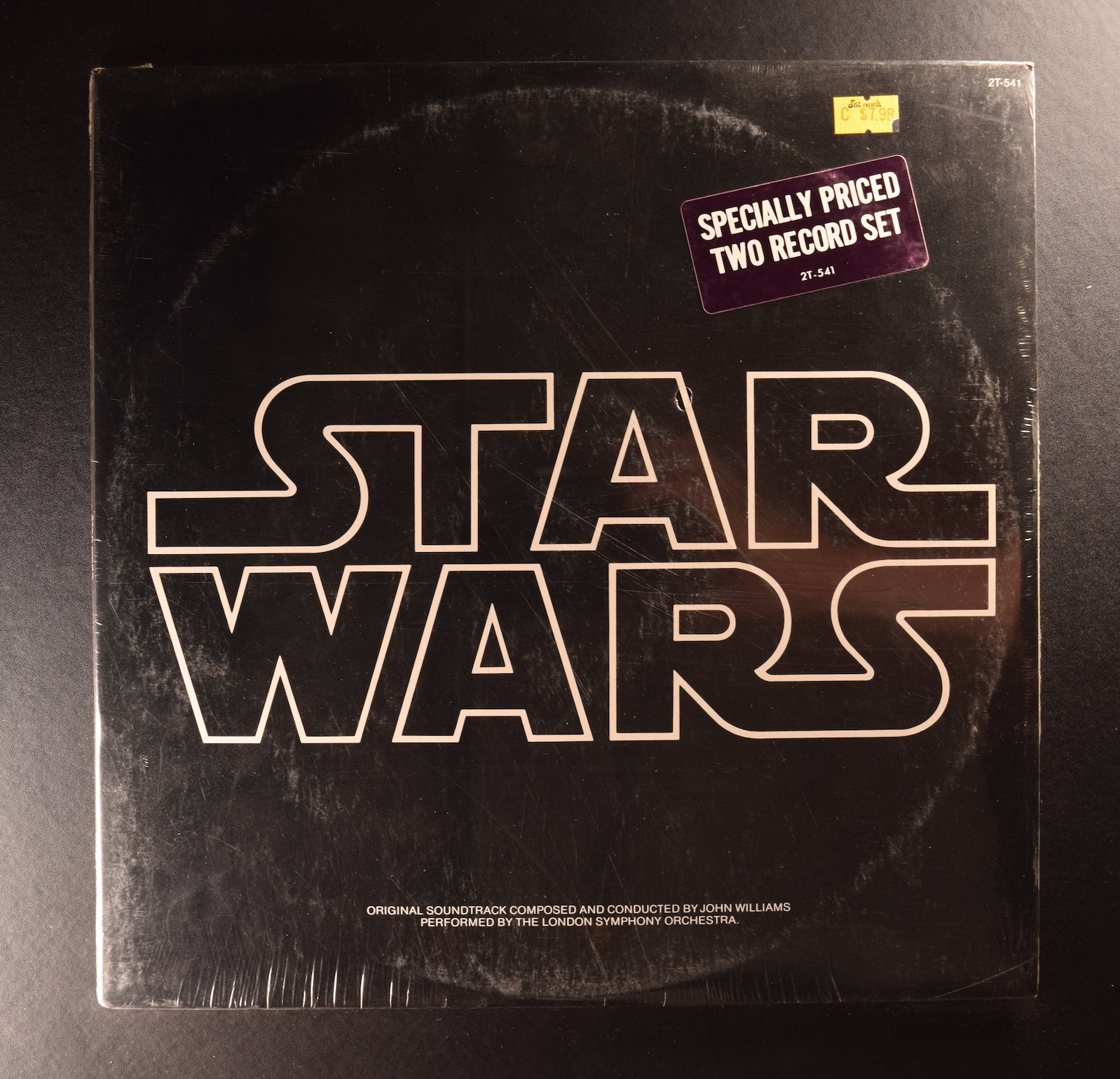 NEW SEALED STAR WARS JOHN WILLIAMS LSO 2xLP 1st ED 2T-541 VINYL RECORD 1977