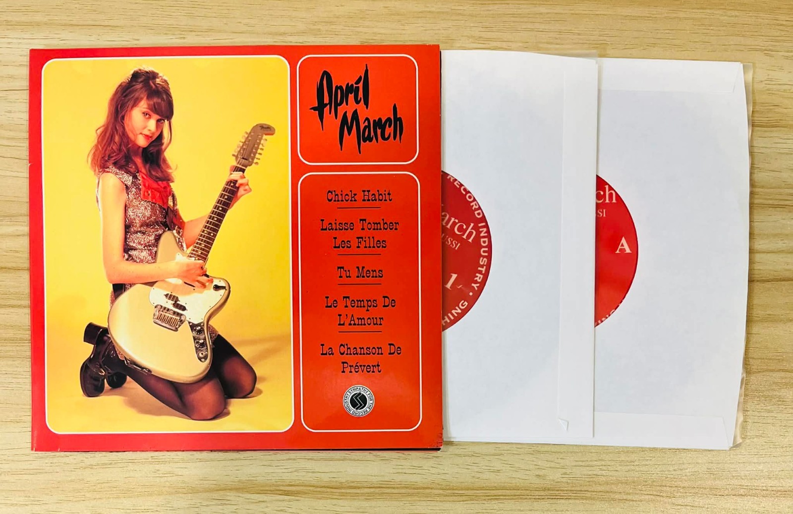 April March / Chick Habit 1995 US 7in Sympathy For The Record Industry SFTRI346