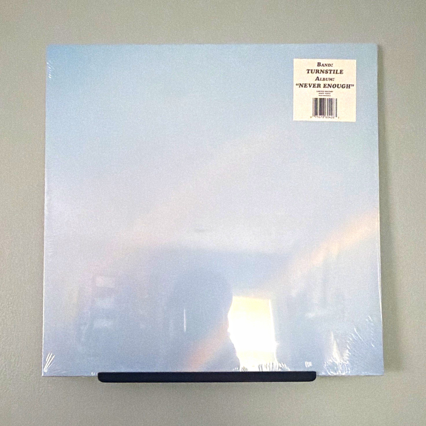 Turnstile Never Enough Limited Edition Snow Colored Vinyl LP Album SEALED