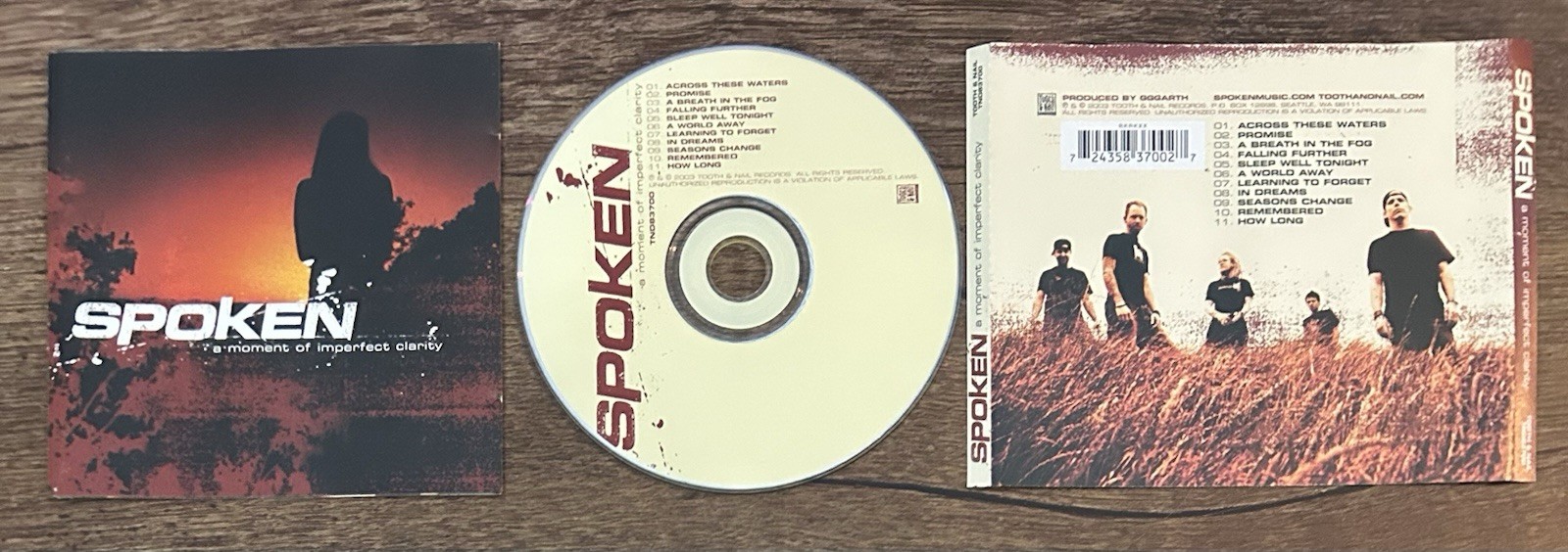 A Moment of Imperfect Clarity by Spoken (Religious) (CD, Sep-2003, Tooth & Nail)