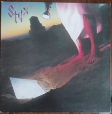 STYX - CORNERSTONE - 1979 A&M RECORDS VINYL ALBUM - (VG+/VG+) - UK IMPORT  picture