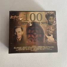 100 Hits Of The 50's time 4 CD Box Set, Cole, Martin, Lewis, Clooney - Brand New picture
