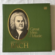 Bach Great Men of Music LP 1975 Time-Life Classical 33 RPM Box Set NEAR MINT picture