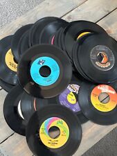 45 rpm Records lot of 50: Various Artists & Genres 1960-1980 UNTESTED picture