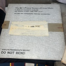 Vintage 1959 Washington-Lee High School Orchestra Vinyl Record LP Set Pt 1 & 2 picture