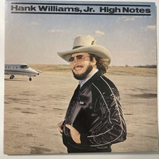 Hank Williams, Jr / High Notes. Vintage 1982 Vinyl LP. E1-60100, SP Pressing-EX picture