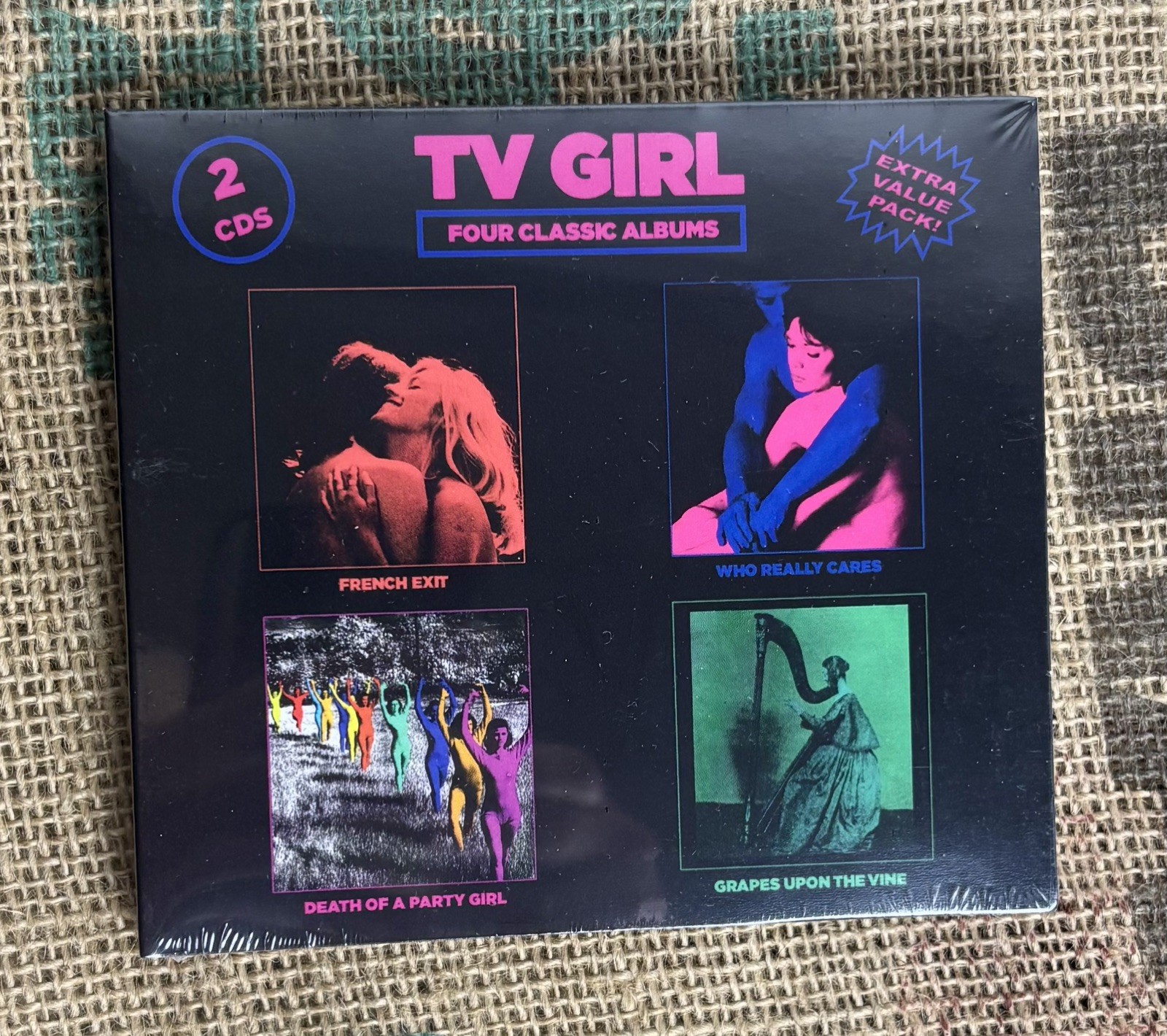TV Girl Four Classic MERCH Albums 2-CD Set NEW SEALED