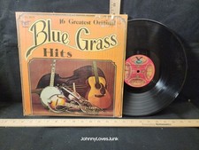 16 Original Bluegrass Hits Compilation 33 LP Record Album Tested Plays picture