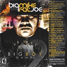 DJ BIG MIKE THE BIG BOY GAME 9 NYC 2005 HIP HOP MIXTAPE MIX CD picture