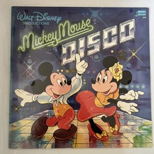 Vintage Walt Disney Productions MICKEY MOUSE DISCO Vinyl LP Record 2504 Sealed picture