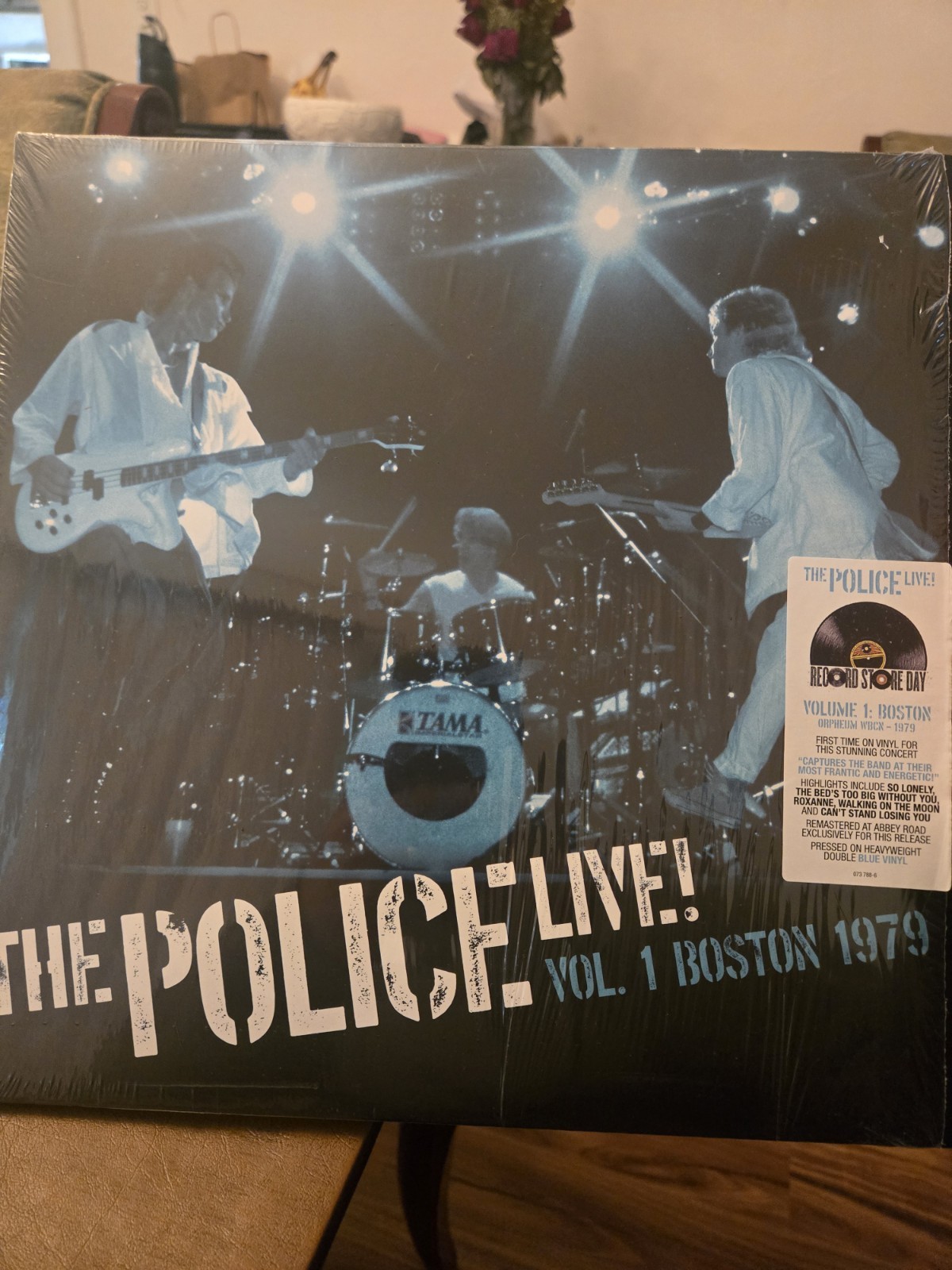 The Police Live Vol. 1 Boston 1979 - RSD 2021 Ltd Edition 2 LP Blue Vinyl - NM