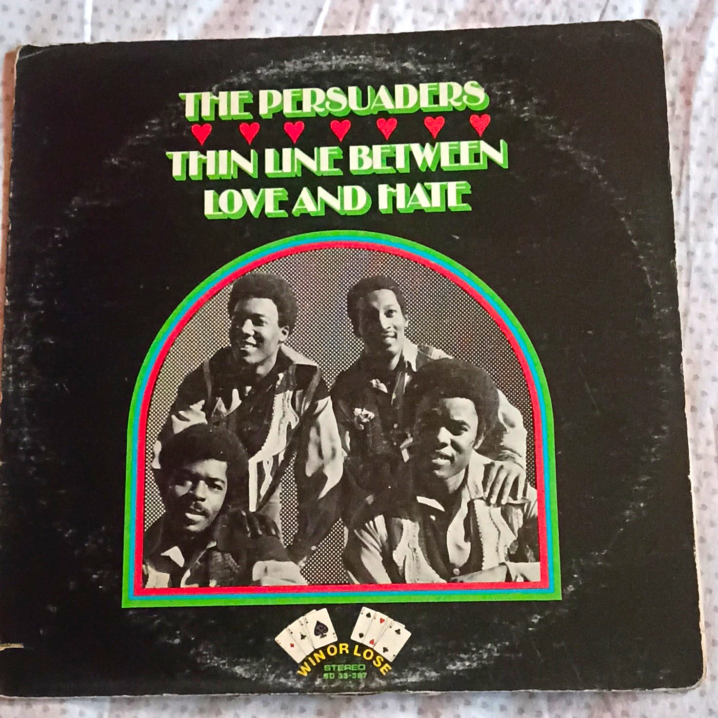 The Persuaders Thin Line Between Love and Hate Win Or Lose SD 33-387 12\