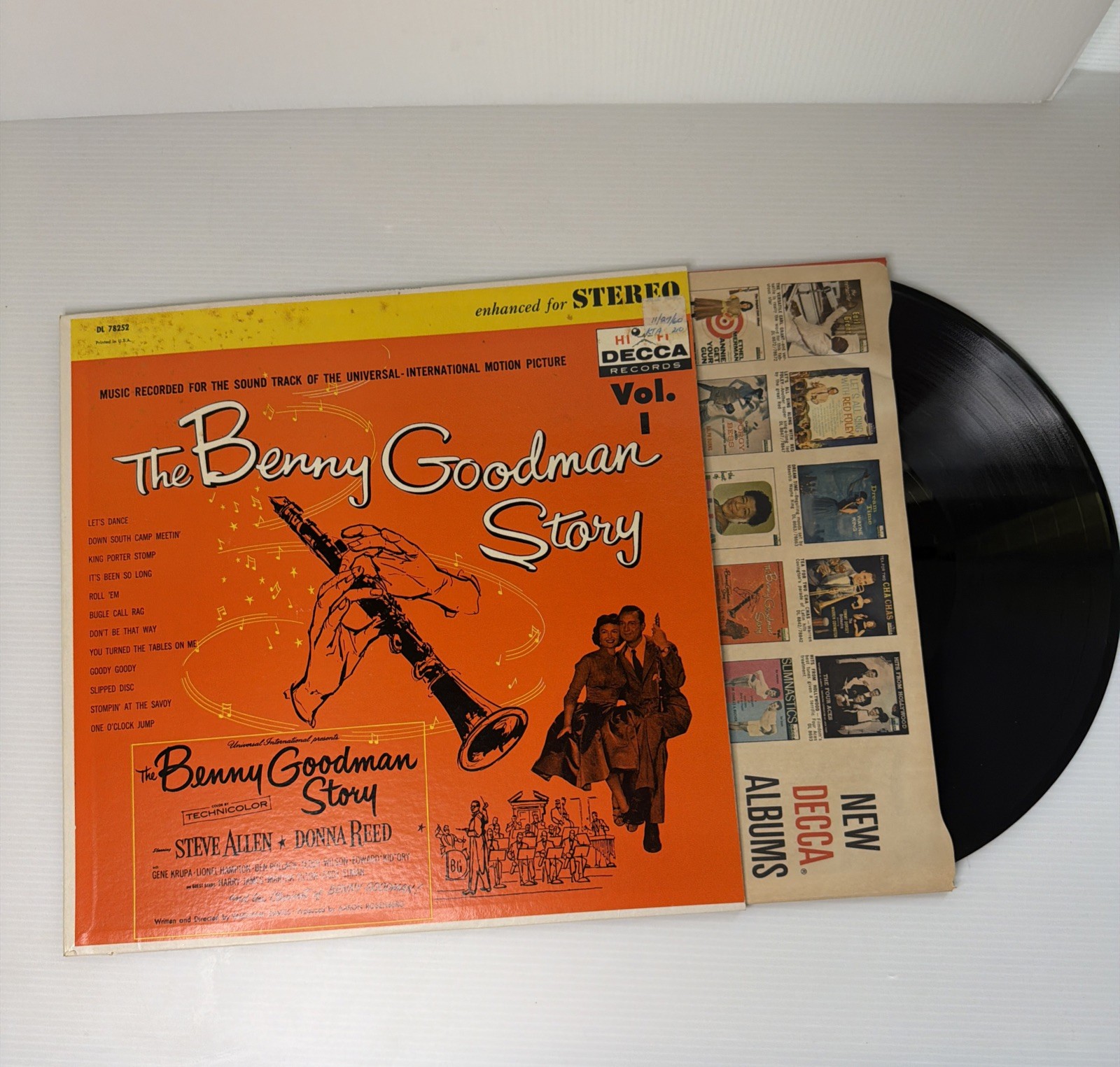 SOUNDTRACK The Benny Goodman Story Vol. 1