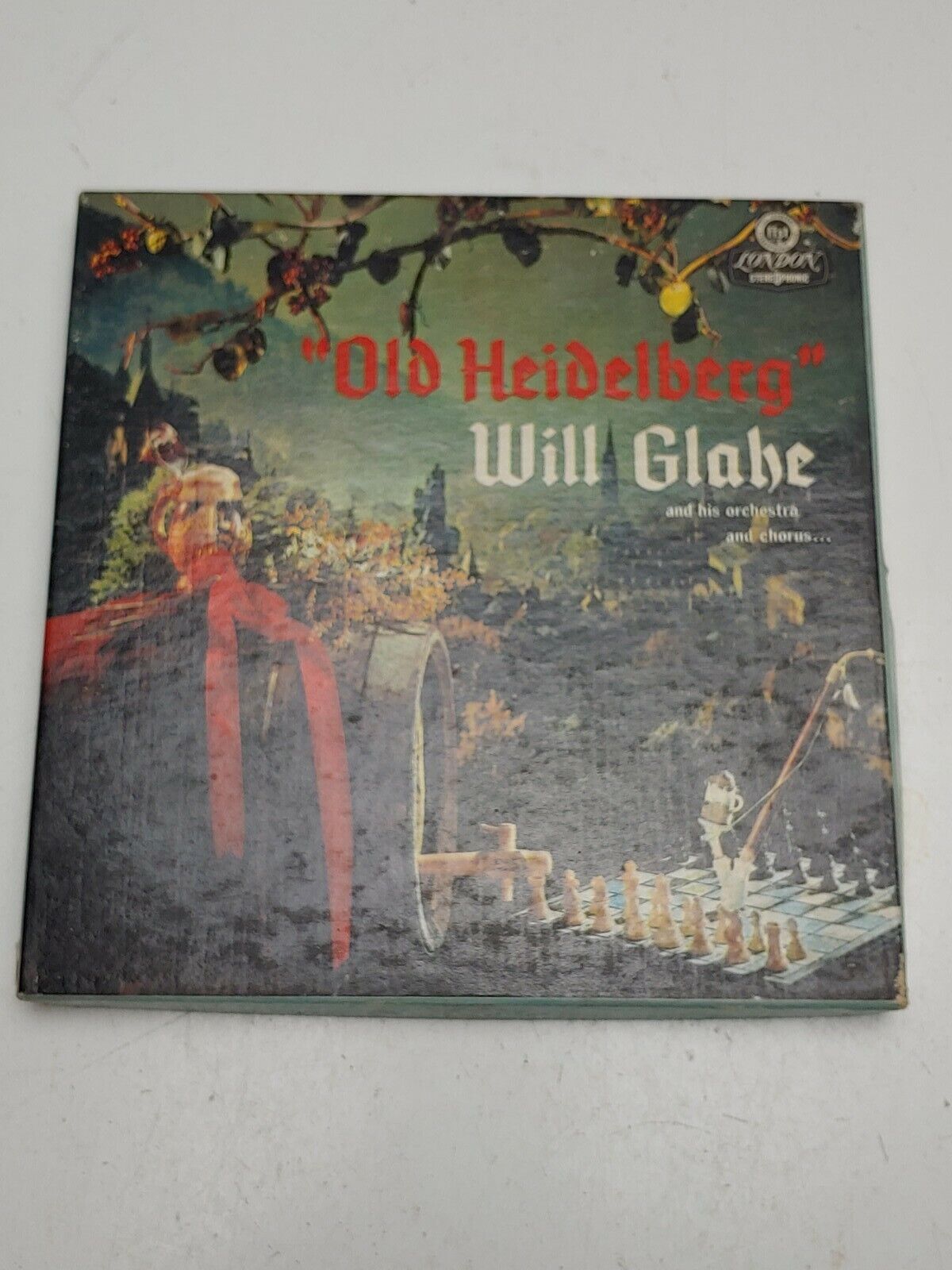 OLD HEIDELBERG WILL GLAHE The Polka King London Stereophonic LPM-70017 Reel Tape