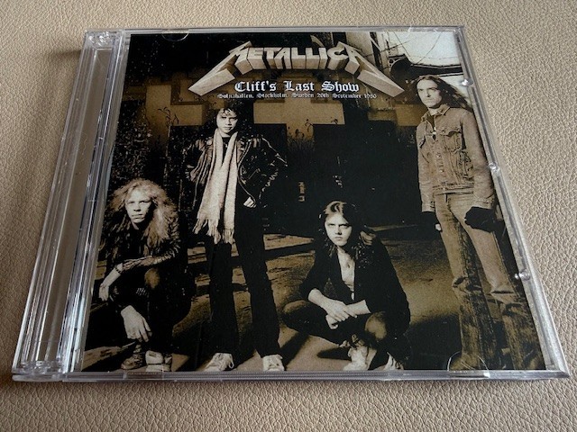 METALLICA - CLIFF\'S LAST SHOW  LIM. 2CD        SLAYER,MEGADETH,EXODUS,OVERKILL