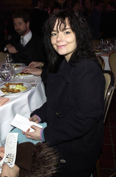 Bjork at The 17th Rock Roll Hall of Fame Induction Ceremony Audien- Old Photo