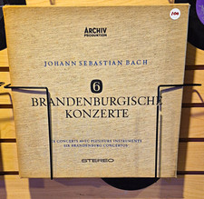 Archiv Produktion Bach - 6 Brandenburgische Konzerte Stereo Classical Record picture