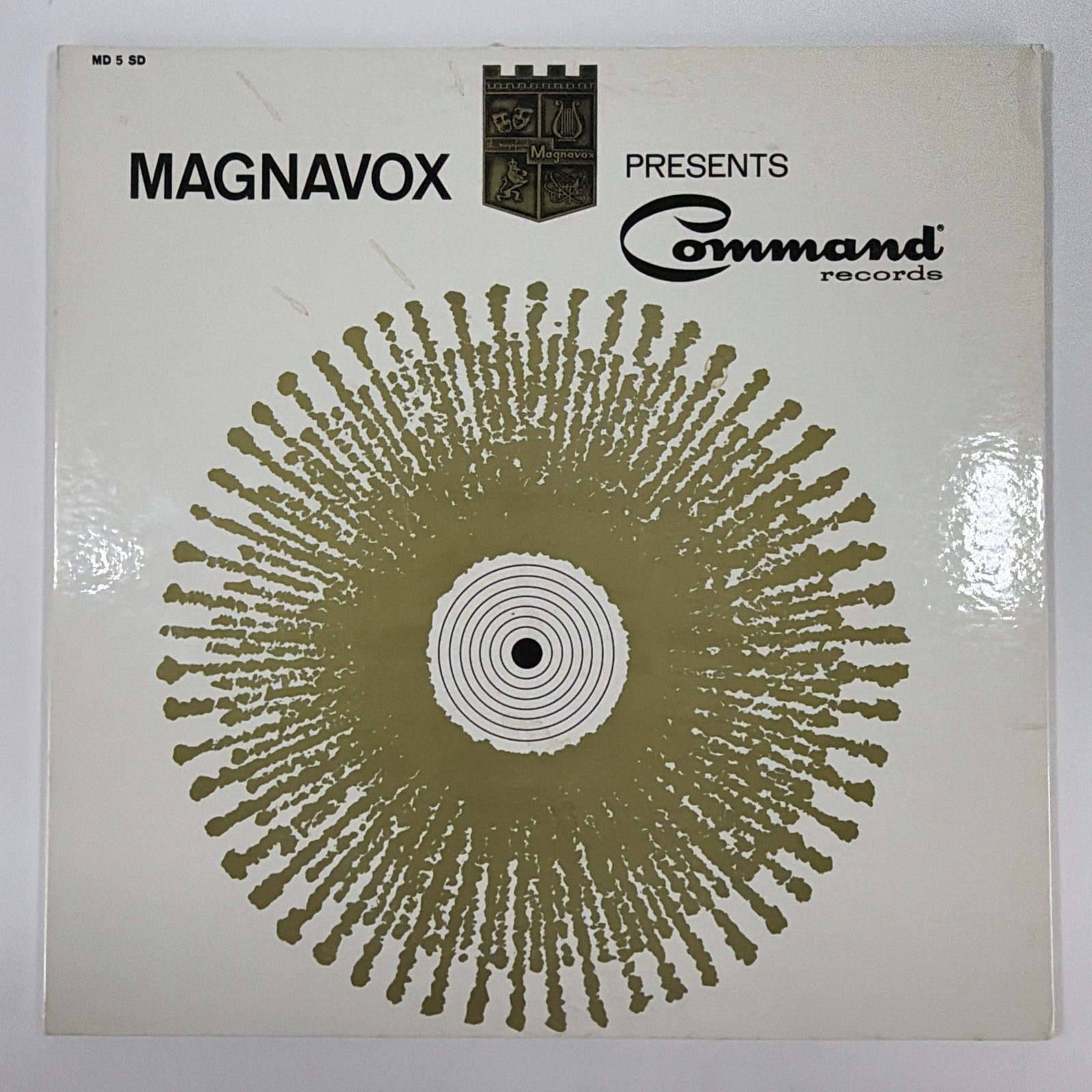 Magnavox Presents Command Records Vintage 1960s UNIQUE version MD5SD EX Cond.