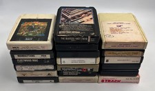 Lot of 19 Vintage 8-Track Tapes The Beatles, Elton John, Rod Stewart picture