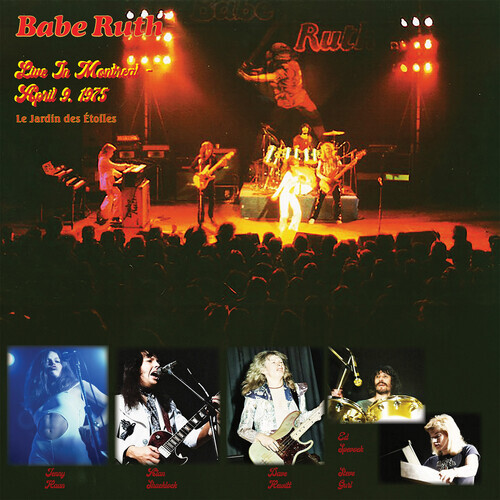 Babe Ruth - Live in Montreal - April 9, 1975 [New CD]